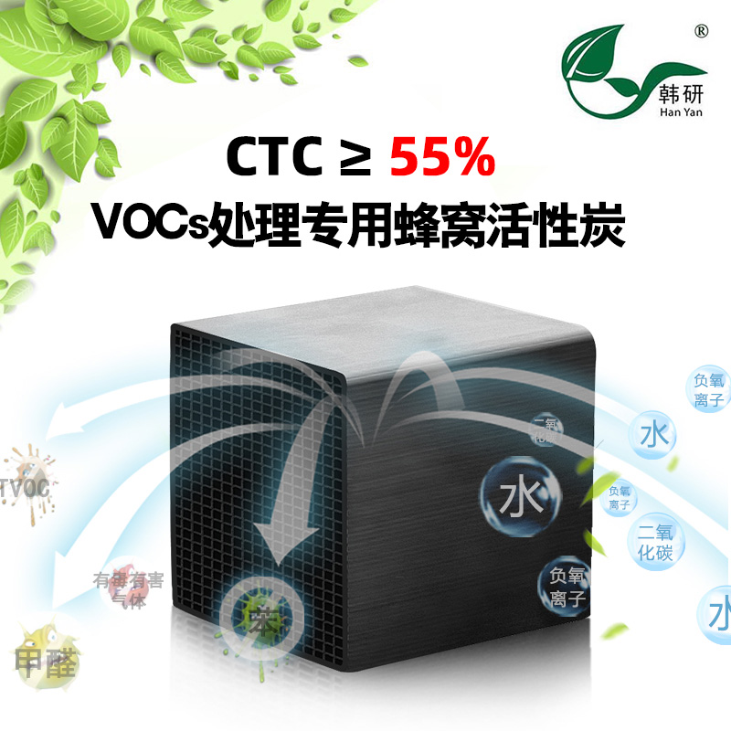CTC55蜂窩活性炭